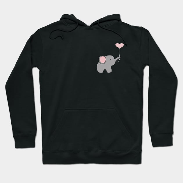 sweet elephant Hoodie by SweetAnimals